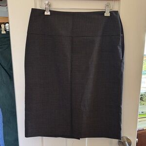 Banana Republic Dark Gray Pencil Skirt